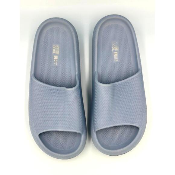32 Degrees Cool Cushion Slides Pool Slides - Blue - Womens L (9/10) - Picture 1 of 11
